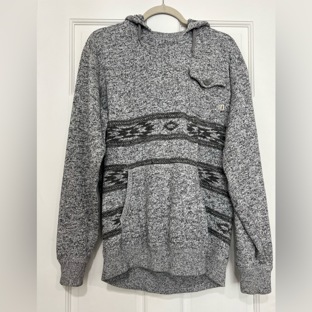 Vans Kesely Pullover Hoodie HD in Lunar Rock